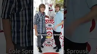 Cole Sprouse and Dylan Sprouse through the years #throughtheyears #colesprouse
