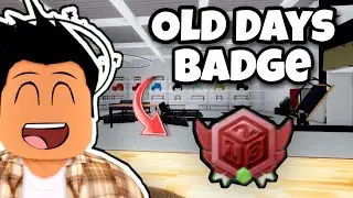 Just like the old days Badge: SCP Tower Defense Roblox