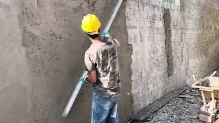 Como chapar massa na parede, como sarrafear reboco