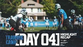 Day 4 Training Camp Highlights | Carolina Panthers