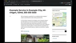 4 - SEO Landing Page Generator: County Settings / Custom Locations