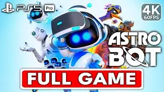ASTRO BOT Gameplay Walkthrough FULL GAME [4K 60FPS PS5 PRO] - No Commentary