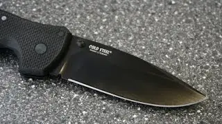Точим CTS-XHP на Cold Steel Recon 1 Spear Point 27TLCS