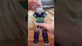 Review : power rangers wild force dark predazord            #darkpredazord
