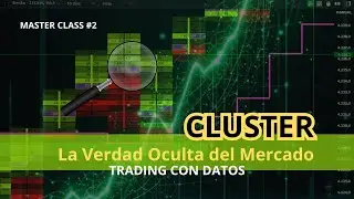 TRADING MASTER CLASS # 2 CLUSTER Y RENKO #trading #xauusd #orderflow #forex #tiktok #trader #futuros
