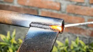 Техника сварки труб без шлака! ИДЕАЛЬНЫЕ результаты! ПОДРОБНОЕ РУКОВОДСТВО!