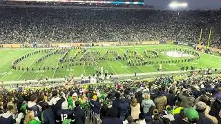 Band of the Fighting Irish - Notre Dame vs University of Virginia Halftime Show, 11/16/2024