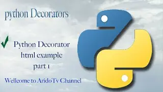Python Decorator Html example 1