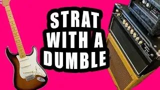 Демонстрация звукоснимателя для гитарного усилителя Stratocaster с функцией Dumble Overdrive Special 102