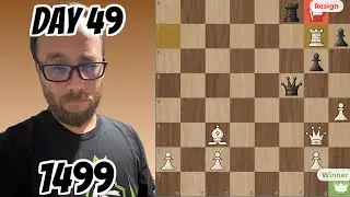 Day-By-Day Chess Progress:My Journey to 1600 ELO Day 49