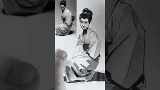 KIMONO LADY - figure drawing 41 #figuredrawing #pinterest