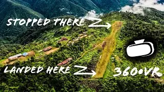 Experience the Thrill of Extreme Flying in Virtual Reality -  VR 🥽 Bush Flying Papua