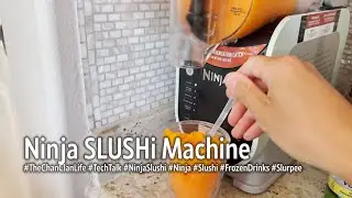 TechTalk: Ninja Slushi Machine, демонстрация приготовления Slushi с газировкой, соком и без сахар...