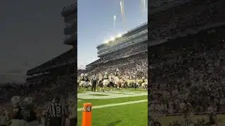 See how Michigan State University is utilizing fireworks at football games
