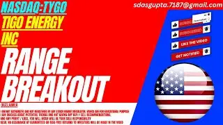 TYGO STOCK : RANGE BREAKOUT | TIGO ENERGY STOCK