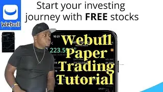 Webull Paper Trading Mobile Tutorial | #webull #tutorial #trading