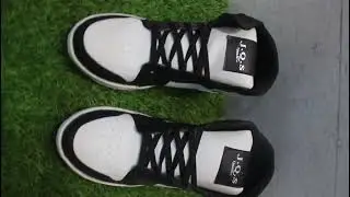 JQS Quality Black synthetic lace-up boots for men