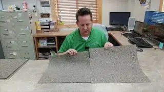 Here is an example of why you should NOT buy flooring/color from a Monitor - Capell Flooring
