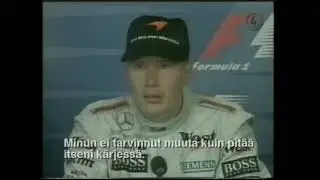 Mika Häkkinen varmisti toisen mestaruutensa