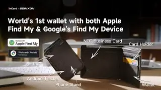 Now on Kickstarter: InCard Seinxon Trackable Wallet+ : 6 in One