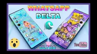 Como baixar WhatsApp delta ultra &uacute;ltima vers&atilde;o atualizada 💜 2022