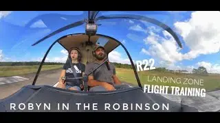 Helicopter Training - Landing an R22