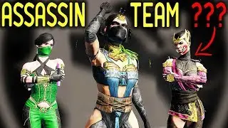 Mortal Kombat Mobile. Assassin Team. With Ravenous Mileena??? Epic Diamond Girls Team!
