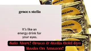 #Sale Alert! #Grace&Stella #EyeMasks On #Amazon 👀!