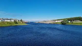 Thurso river 1 minute video (windy footage)