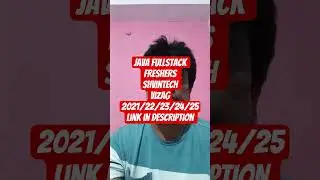Full Stack Developer Fresher Jobs | Java + React/Angular | Apply Today