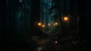 Rain and Cold Air 🌧 (No Ads) | Peaceful Night Rest