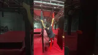 Identical Ninja Warrior Twins Training On Stage 3 Floating Boards #shorts #ninjawarrior #fitness