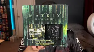 G FUEL Matrix Resurrections The One Collectors Box Unboxing, Review, And Taste Test!