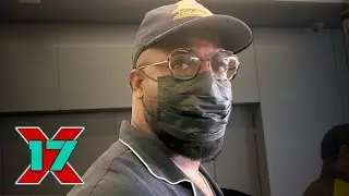 Gwiazda Czarnej Pantery Winston Duke wypowiada się na temat zamknięcia rządu po wylądowaniu na lo...