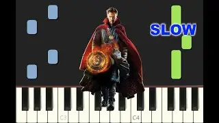 SLOW piano tutorial 