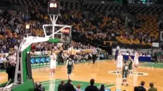 St John's Prep vs. Mansfield 2011 Mass Semifinals Basketball (End of Game)