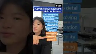 Best administrative assistant skills for resumes