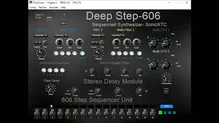 Deep Step 606 sequenced Synthesizer by SonicXTC