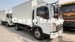 SINOTRUK HOWO 4x2 Cargo Van Truck Review: Best Choice for Urban Logistics.