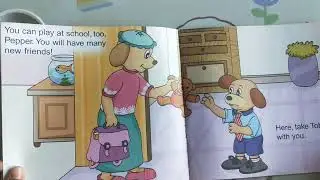 Pepper goes to school | story time | one story at a time 
