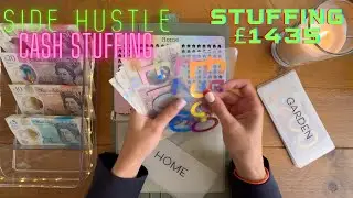 SIDE HUSTLE CASH STUFFING | STUFFING &pound;1435 | ETSY & YOUTUBE PAY