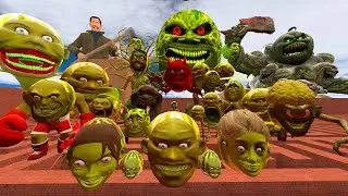 EVOLUTION of LIN GANG MELON: From Baby to GIANT GOD BOSS in GARRY'S MOD!