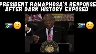 President Ramaphosa&rsquo;s Response After Dark History Was Exposed By Julius Malema