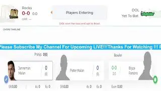 Dolphins VS Rocks Score Streaming LIVE | 23th-Match CSA T20 Challenge 2022