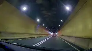 Driving Through Lehigh Tunnel