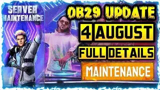 FREE FIRE MAINTENANCE BREAK TODAY | OB29 UPDATE FREE FIRE | FF UPDATE TODAY | FF NEW UPDATE TODAY