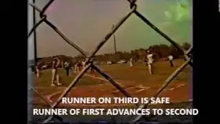 1985 Stilwell Indians vs Fort Gibson Tigers - NOAA Tournament game 1 BASEBALL