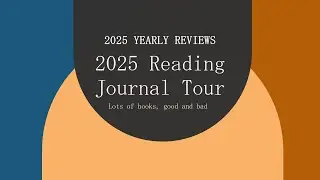 2025 Reading Journal Tour
