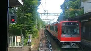 Hakone Tozan Train Cab View | 箱根登山電車中 | Japan ASMR 4K | VXT TRAVEL