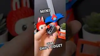 3D Printed MINI Gear Shift Fidget?! #3dprinting #howto